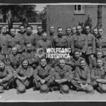 ULTRA RARE Photo of the Vlaamse Wacht (Flemish Guard) in Wehrmacht uniform & Lion shields - 1-2 months before liberation!