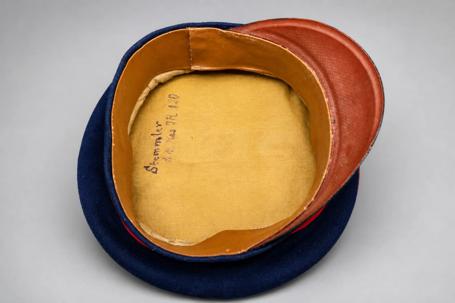 WWI Württemberg Enlisted Visor Cap – Reserve-Infanterie-Regiment 120 (Somme, Verdun, Flanderns!) - Image 5