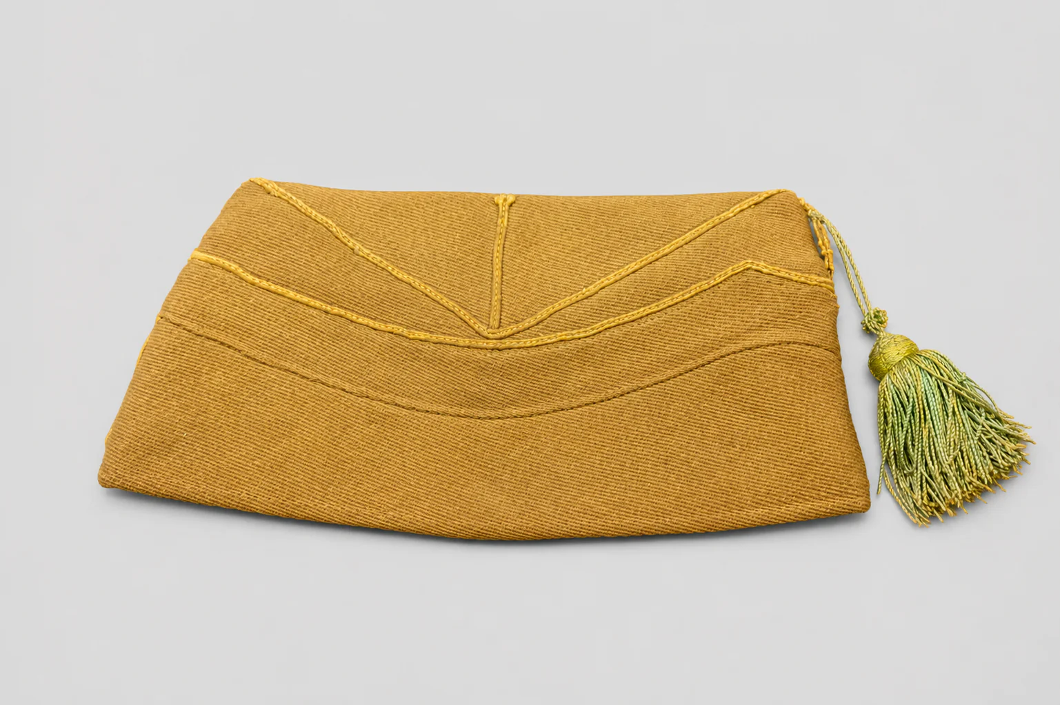 Belgian 2de Jagers te Voet Side Cap – WWII Belgian Army Infantry – Rare Bonnet de Police - Image 3