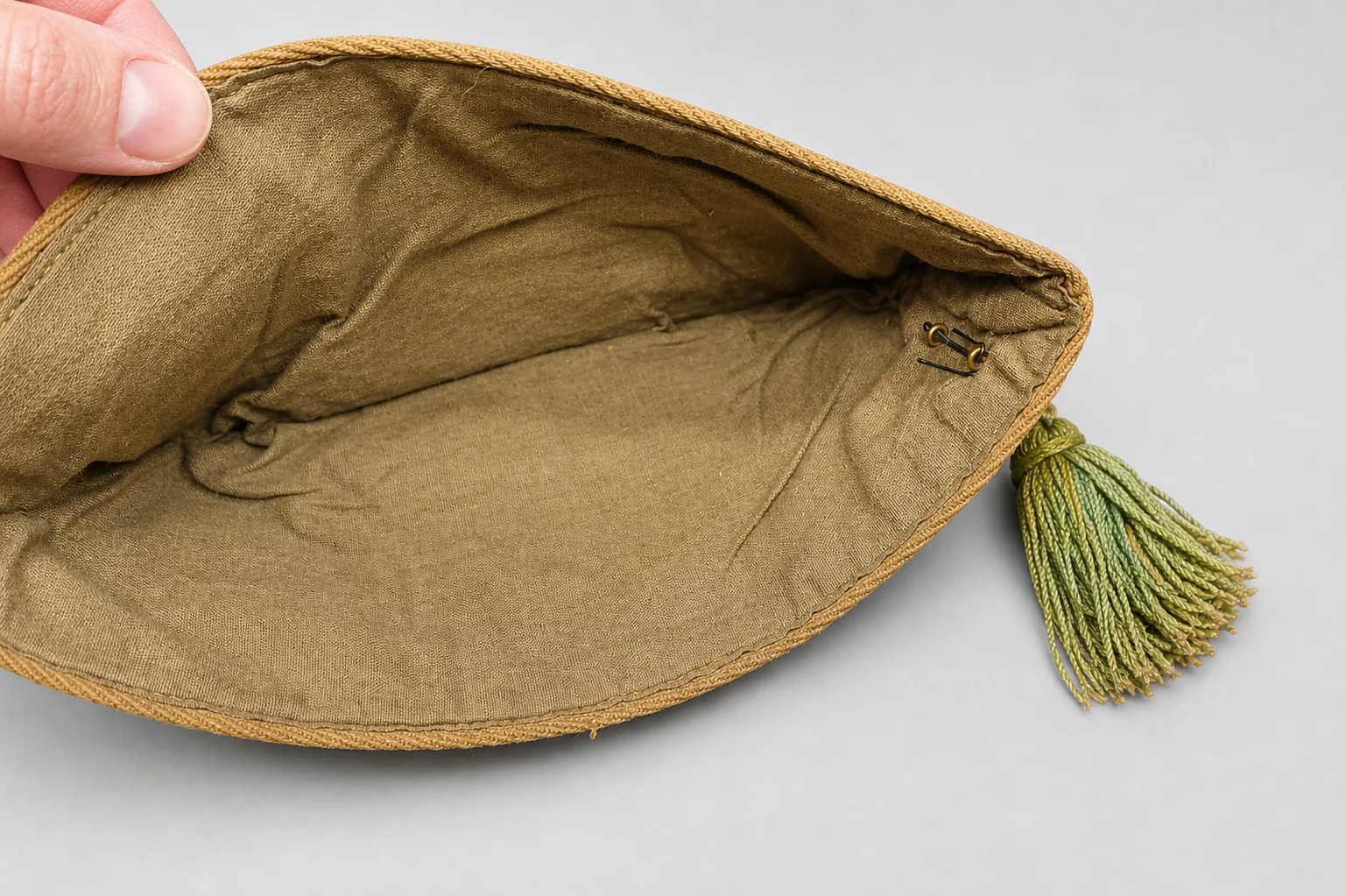 Belgian 2de Jagers te Voet Side Cap – WWII Belgian Army Infantry – Rare Bonnet de Police - Image 4