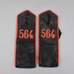 Hitlerjugend Shoulder Boards (Pair) – Bann 564 (Complete with Slip-Ons)