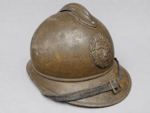 Belgian M15 Adrian Helmet (WWI) – Named Example, Complete with Chinstrap