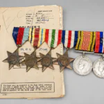 British WWII Mounted Medal Group, 91st Field Royal Artillery (Monte Cassino & Rhine Crossing)