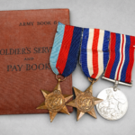 WWII British Medal Group to Royal Engineers Sapper, Normandy 1944, with Service Book (Engine Driver)