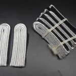 NVA Officer Shoulder Boards Black - Pionier (Price Per Pair)