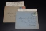 2x Letters Felix de Ron - Vlaamse Wacht (Written while in Jail - POW)