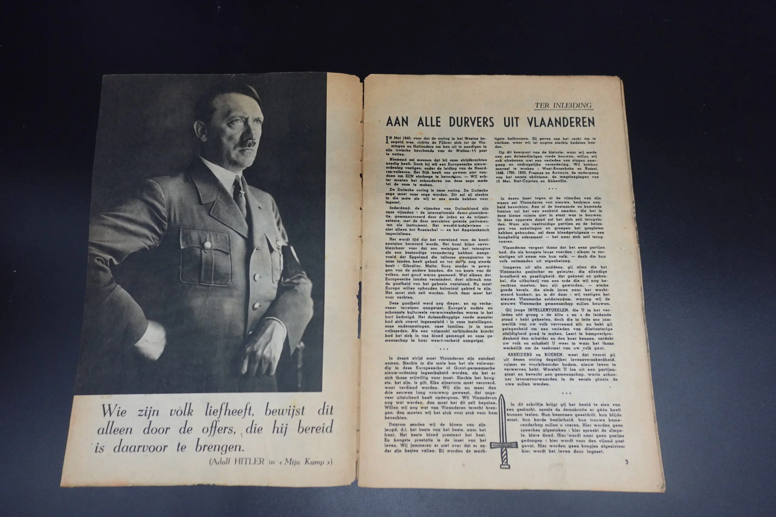 Flemish Waffen-SS Brochure – “Vlamingen op!” - Image 2