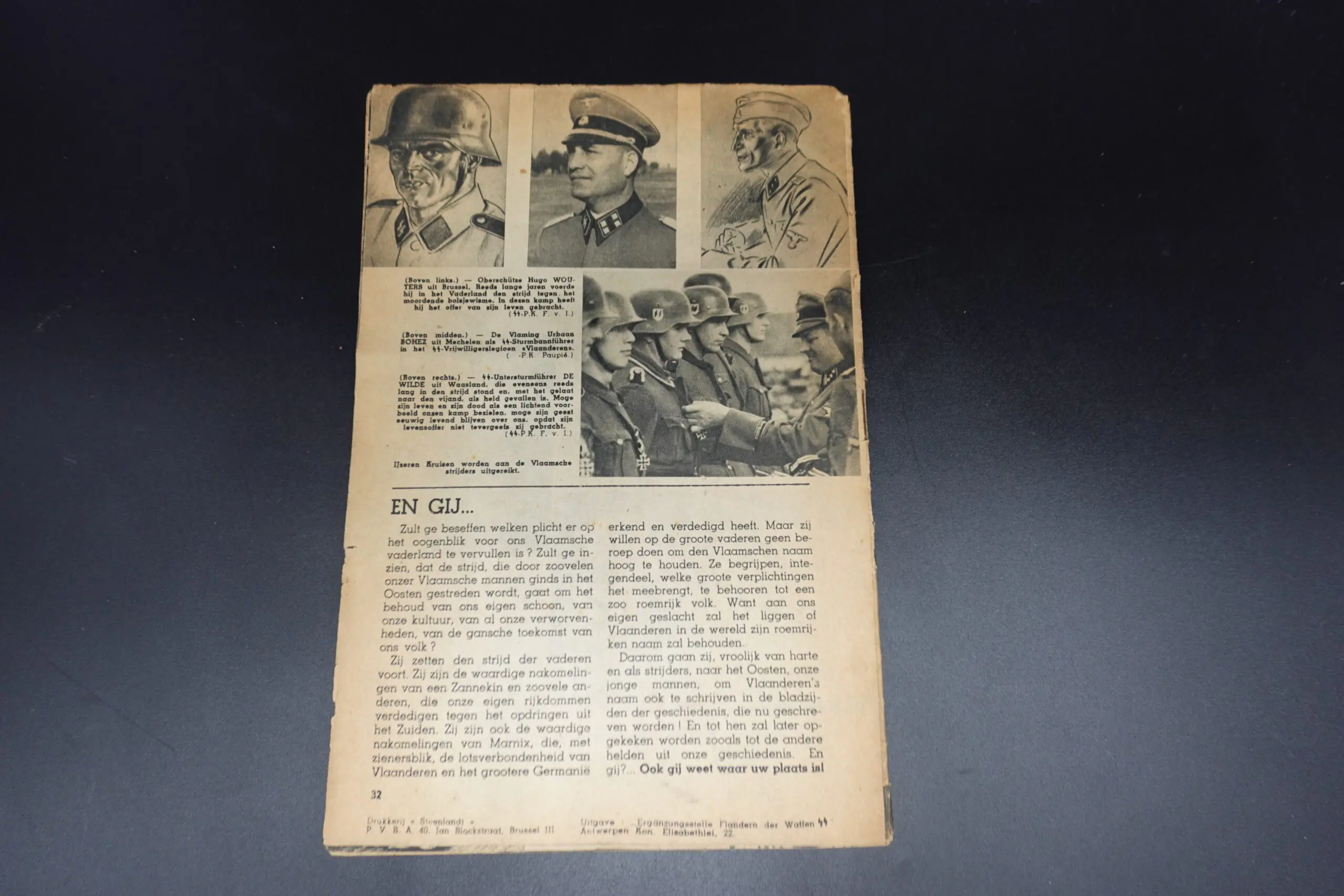 Flemish Waffen-SS Brochure – “Vlamingen op!” - Image 6