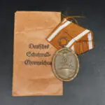 Deutsches Schutzwall-Ehrenzeichen (“Westwall Medal”) with Josef Rössler Pouch