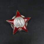 Soviet WWII Order of the Red Star (Silver, Numbered, c.1945)