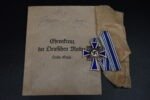 Mutterkreuz in Bronze (“Mother’s Cross in Bronze”) with Karl Wurster, Marktneukirchen Pouch
