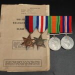 British WWII 4 Medal Mounted Group to Signalman, Royal Signals (France & Germany)