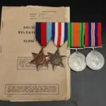 British WWII 4 Medal Mounted Group to Signalman, Royal Signals (France & Germany)