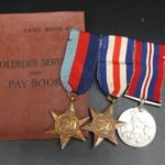 WWII British Medal Group to Royal Engineers Sapper, Normandy 1944, with Service Book (Engine Driver)