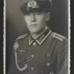 Studioportrait Wehrmacht Soldier wearing ISA & Schützenschnur (Taken in Liege, BE)