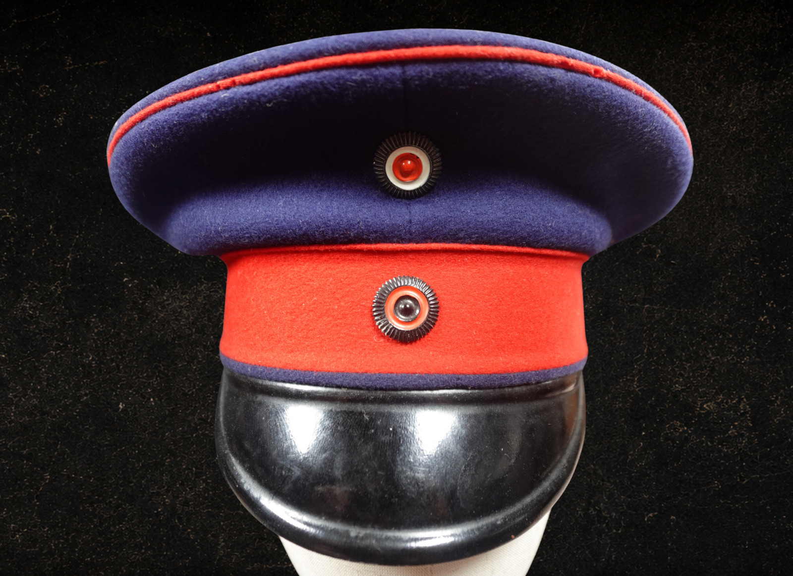 Friday 7th August 1800 CEST (17) WWI Württemberg Enlisted Visor Cap – Reserve-Infanterie-Regiment 120 (Somme, Verdun, Flanderns!) - Image 1