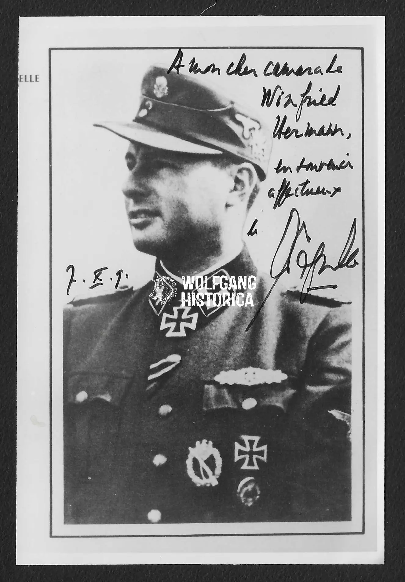 Leon Degrelle – 28. SS-Freiwilligen-Panzer-Grenadier-Division “Wallonië” - Image 1