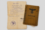 WWII Gebirgsjäger Soldbuch & BWB Award Document – Gebirgsjäger-Regiment 100 Veteran – WIA France 1940 & Private Walther PPK Entry - Image 9