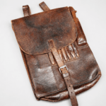 WWII Luftwaffe Map Case (Meldekartentasche) – Named & Feldpost Number Marked