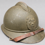 Belgian M15 Adrian Helmet (WWI) – Complete with Chinstrap (Reissued)