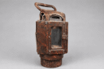 WWII German Military Bakelite Signal Lantern / Trench Lamp – WaA Marked – Red Marble Bakelite - Image 3