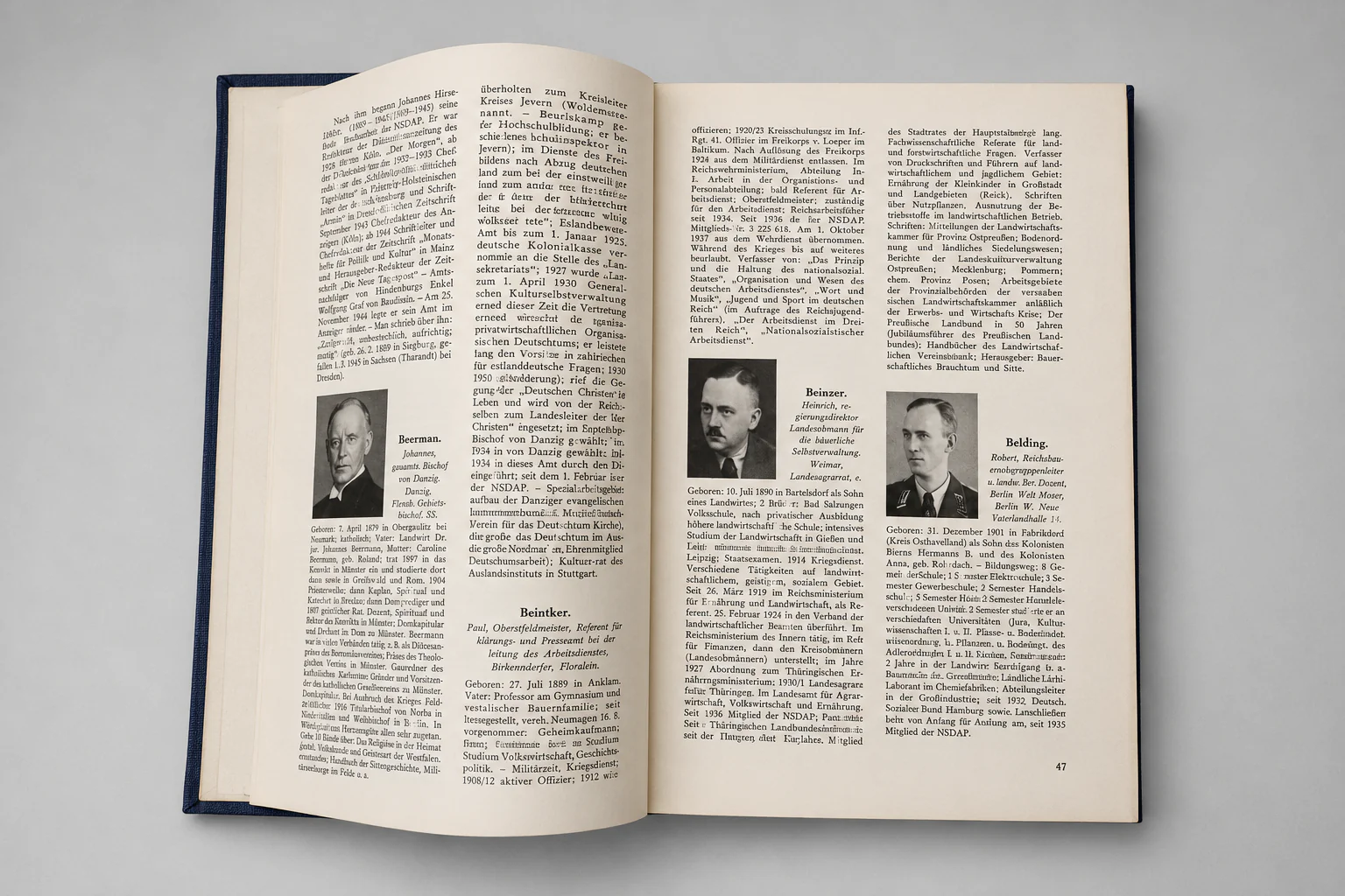 Das Deutsche Führerlexikon 1934–1935 – Original Third Reich Leadership Reference Book - Image 3