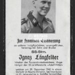 WWII German Waffen-SS Death Card – SS-Sturmmann, LSSAH, KIA Shitomir 1943