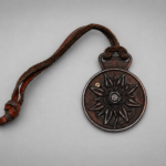 WWII German “Eismeerfront 1942–1943” Commemorative Badge / Tinnie with Leather Hanger