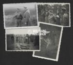 WWII German Photos – Sepp Dietrich & von Rundstedt, Likely 12. SS-Panzer-Division “Hitlerjugend” Inspection 1944