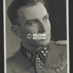 Postwar Signature of SS-Obersturmbannführer Otto Weidinger (Knight’s Cross with Oakleaves & Swords)