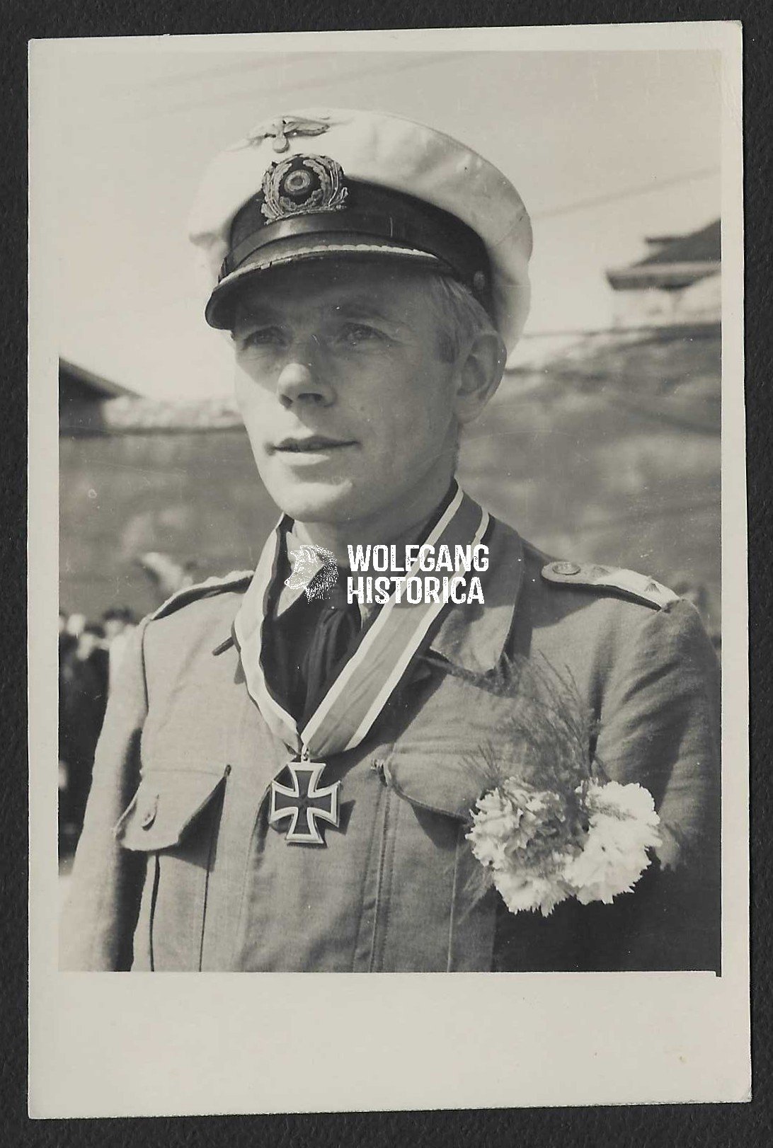 Foto_2026-05-11_111446 WWII Kriegsmarine Portrait of Ritterkreuzträger Georg Schewe – Commander of U-105 - Image 1