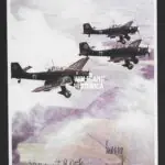 Signed Luftwaffe Stuka Pilots Sheet – Ritterkreuzträger der Luftwaffe – Multiple Knight’s Cross Holders