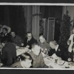 Photograph of Flemish VNV Leaders (Hendrik Elias) and W-SS Soldiers