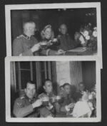 2x Photographs of Officer & NCO's - SS-Freiwilligen-Legion "Flandern"