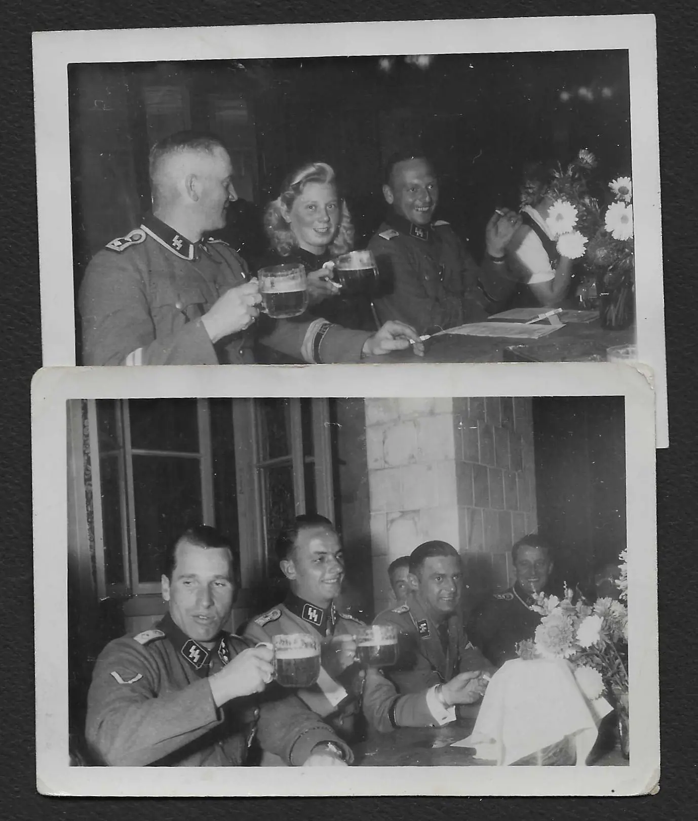 Foto_2026-05-27_091411 2x Photographs of Officer & NCO's - SS-Freiwilligen-Legion "Flandern" - Image 1