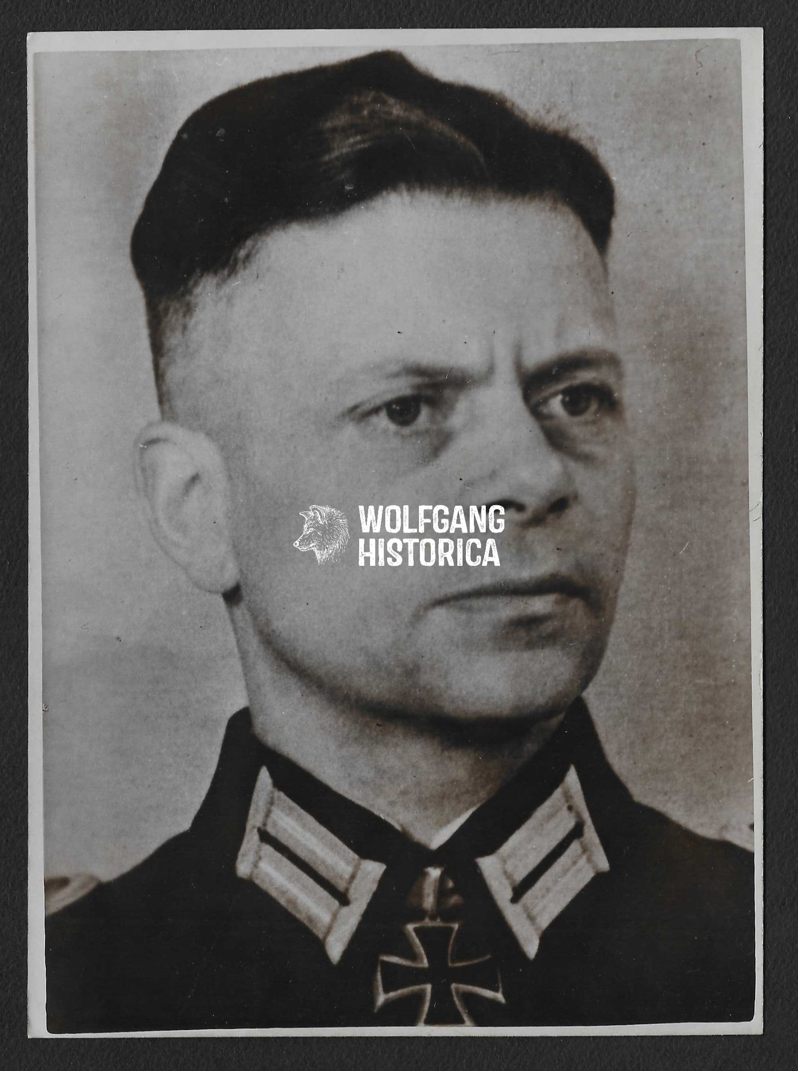 Foto_2026-05-31_091722 WWII German Press Photo – Ritterkreuzträger Hauptmann d.R. Erich Darnedde – Grenadier-Regiment 277 - Image 1