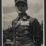 WWII German Press Photo – Ritterkreuzträger Major d.R. Hans Eichmeier – Kommandeur leichte Flak-Abteilung 854 (v)