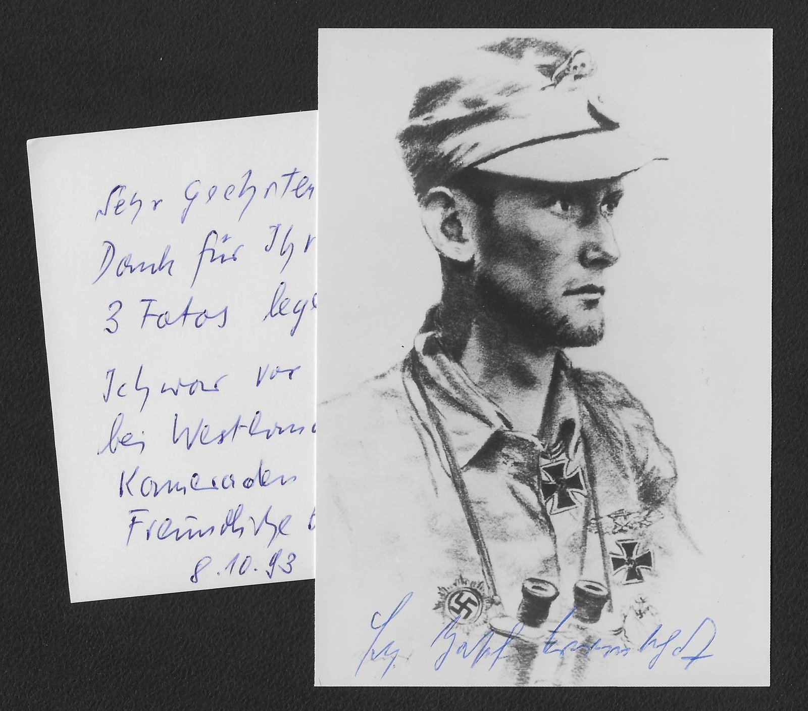 Handgeschreven_2026-05-29_114339 Franz-Josef Krombholz – SS-Freiwilligen-Gebirgsjäger-Regiment 14 “Skanderbeg” - Image 1