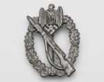 Infantry Assault Badge in Silver – S.H.u.Co. “41” Marked – Near Mint Condition