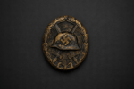 Verwundetenabzeichen in Schwarz – Wound Badge in Black – Unmarked Example