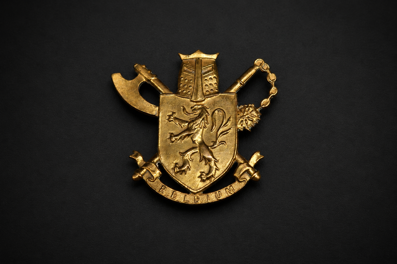 Image 24 mei 2026, 08_19_34 Belgian BUNC Korea Battalion Insignia – Korean War Volunteer Corps - Image 1