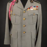 Named Belgian M35 Officer Uniform – Lt. Georges L.L. Saint-Maux – Administration Service