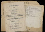Wound Badge in Black Document & Combat-Day Records – Grenadier-Regiment 225 - Vosges, France 1944