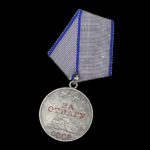 WWII Soviet Medal for Courage "Za Otvagu" – Researched - Capture of Krasny Bor (Fought vs. Spanish & Flemish Volunteers!) - 63rd Guards Rifle Division