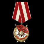Original Soviet Order of the Red Banner №162636 – Researched to Major Fyodor N. Zasyadko, 1st Gorky Tank School