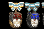 Complete Soviet Order of Maternal Glory Set – 1st, 2nd & 3rd Class – Numbered & Mint Marked USSR Awards - Image 2