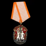 Soviet Order of the Badge of Honour (Знак Почёта) – Early Numbered Silver Award – Mint Marked "Monetny Dvor"