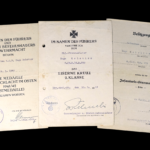 3x Award Document Grouping – EK2, IAB Silver & Ostmedaille – Grenadier-Regiment 239 (106. Infanterie-Division)