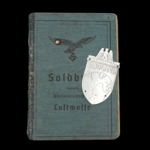 WWII German Luftwaffe Soldbuch Grouping with Lappland Shield (Lapplandschild)