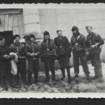 Photograph of Flemish Volunteers in winter gear of the SS-Freiwilligen-Legion “Flandern”